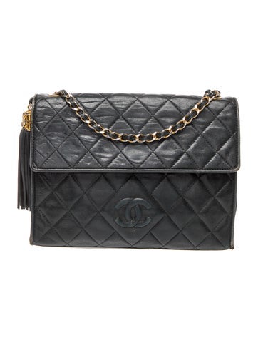 CC Diamond Stitch Flap Bag