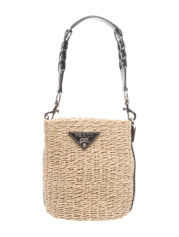 Raffia Raffia Bucket Bag