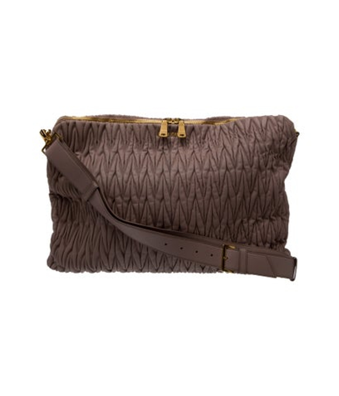 Miu Miu Miu Leather Shoulder Bag