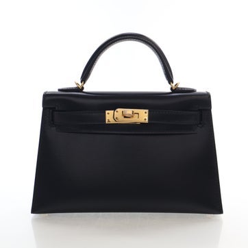 Box Leather Mini Kelly 20