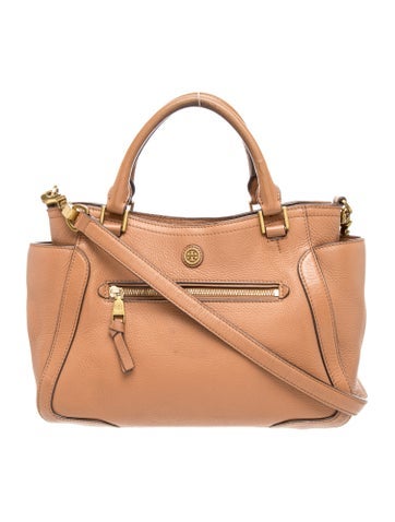 Leather Top Handle Bag