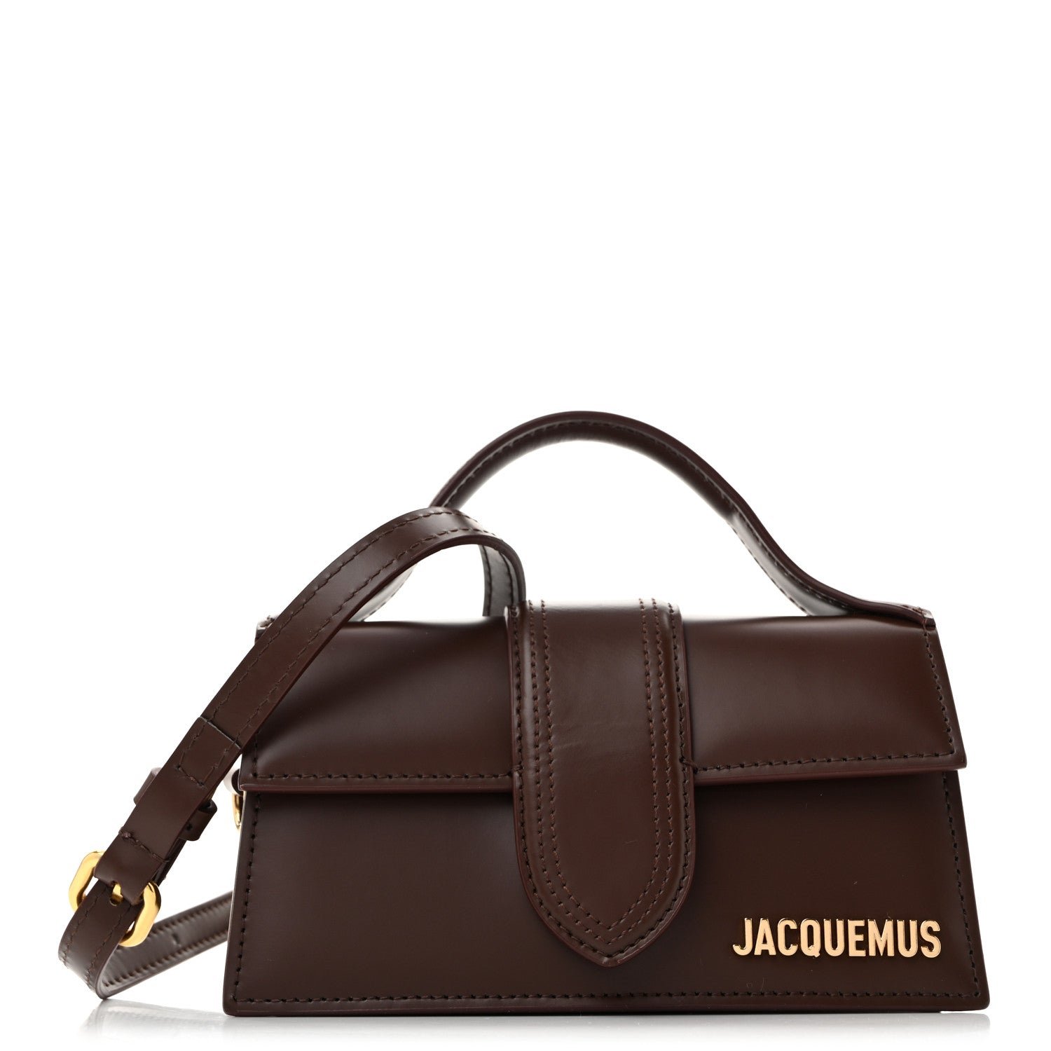 Jacquemus Jacquemus Smooth Calfskin Le Bambino Dark Brown