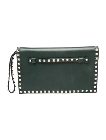Valentino Rockstud Clutch