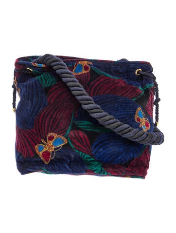 Velvet Shoulder Bag Vintage