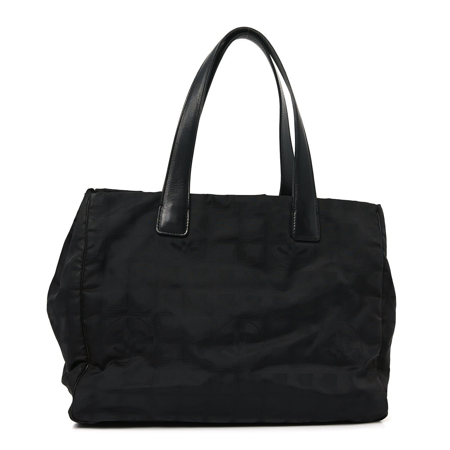 Chanel Nylon Large Travel Tote Black