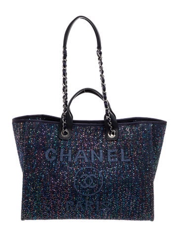 Medium Sequin Deauville Tote