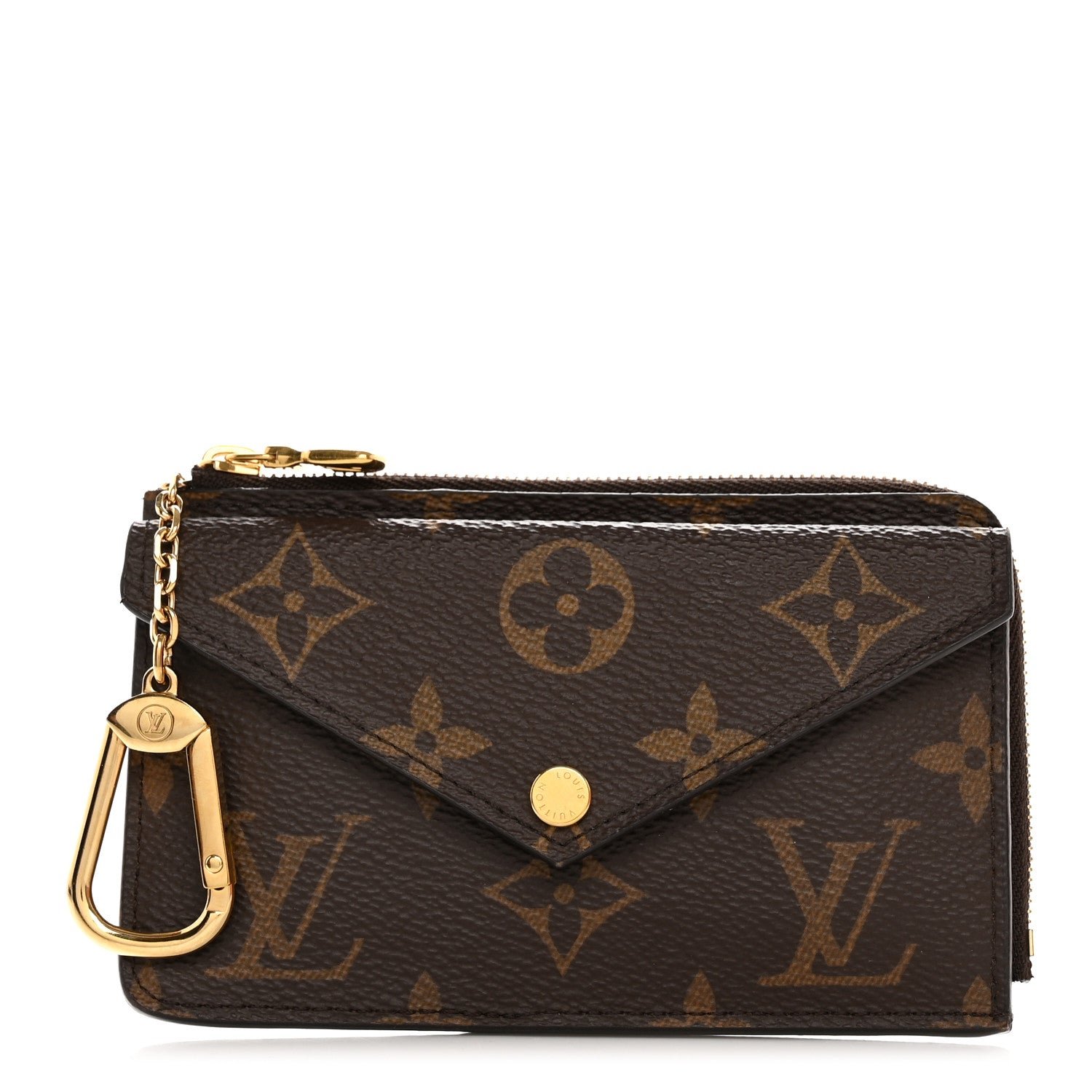 Louis Vuitton Monogram Recto Verso Card Holder Black