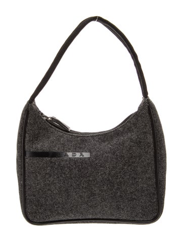 Wool Top Handle Bag