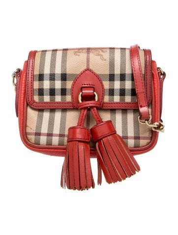 Burberry Haymarket Check Clutch