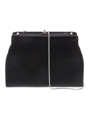 Judith Leiber Velvet Shoulder Bag