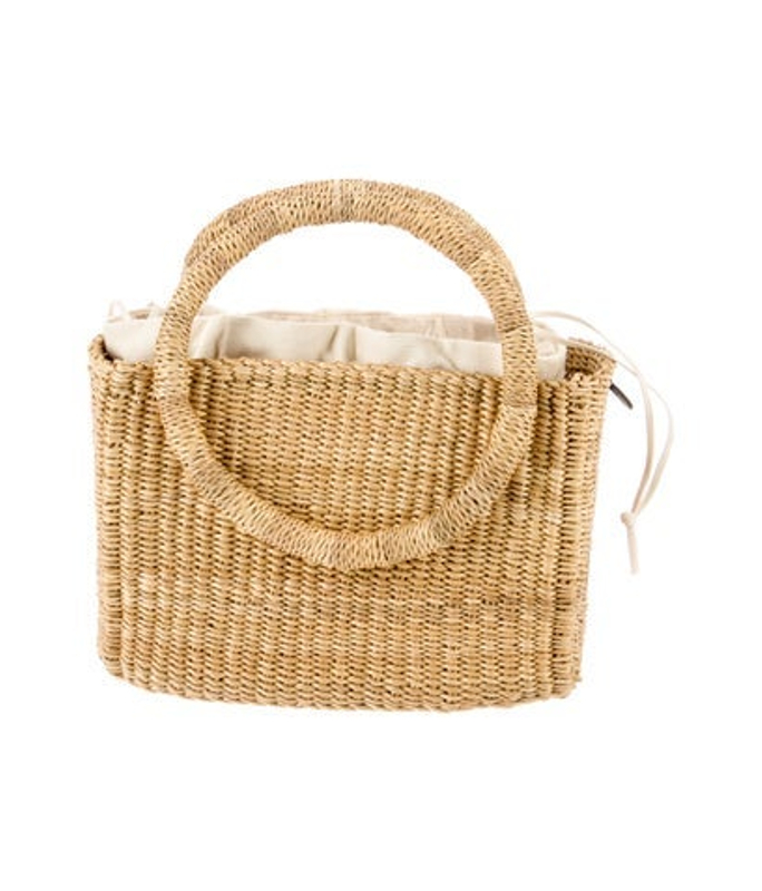Muun Raffia Top Handle Bag