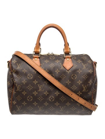 LV Monogram Speedy Bandouliere 30