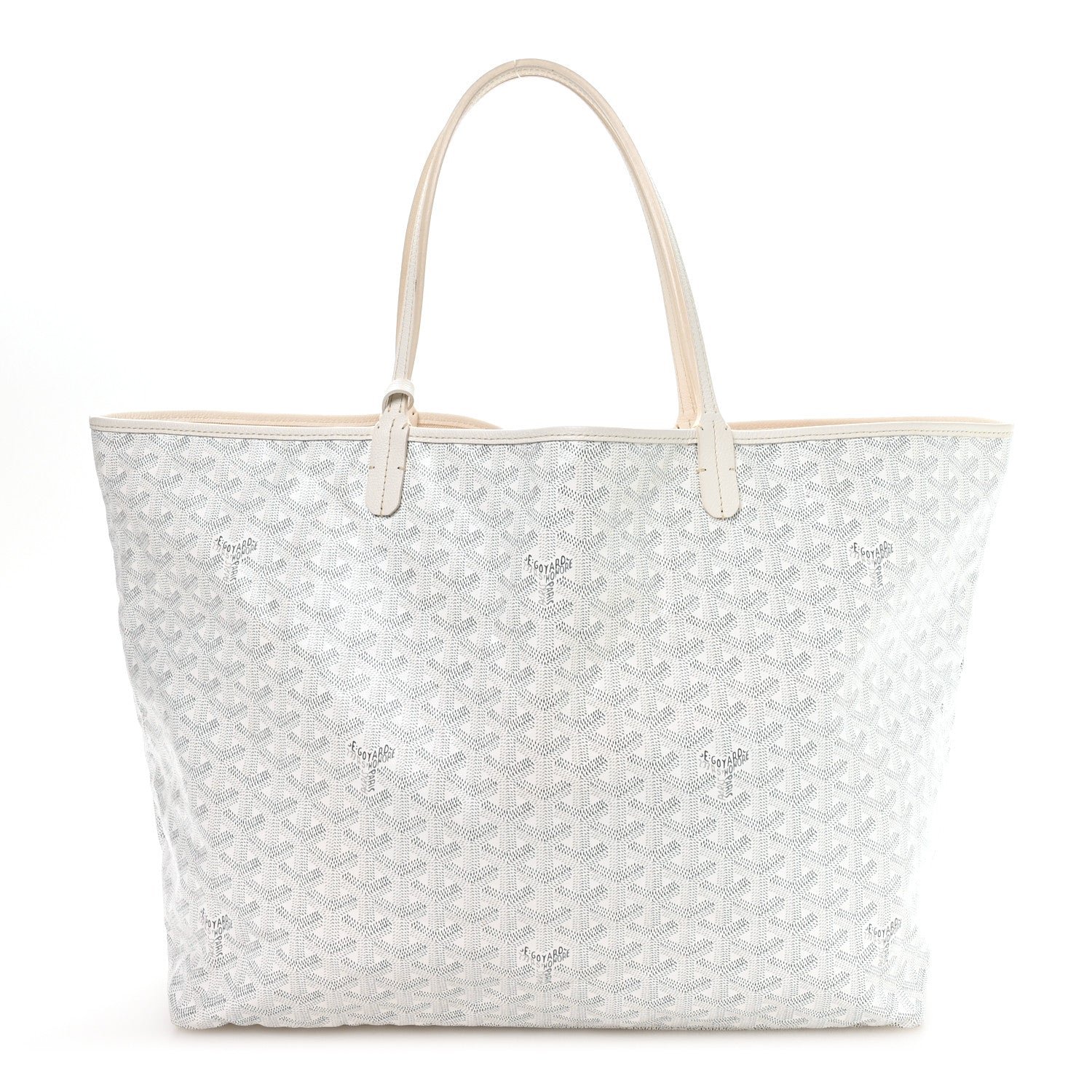 Goyard Goyardine Saint Louis GM White