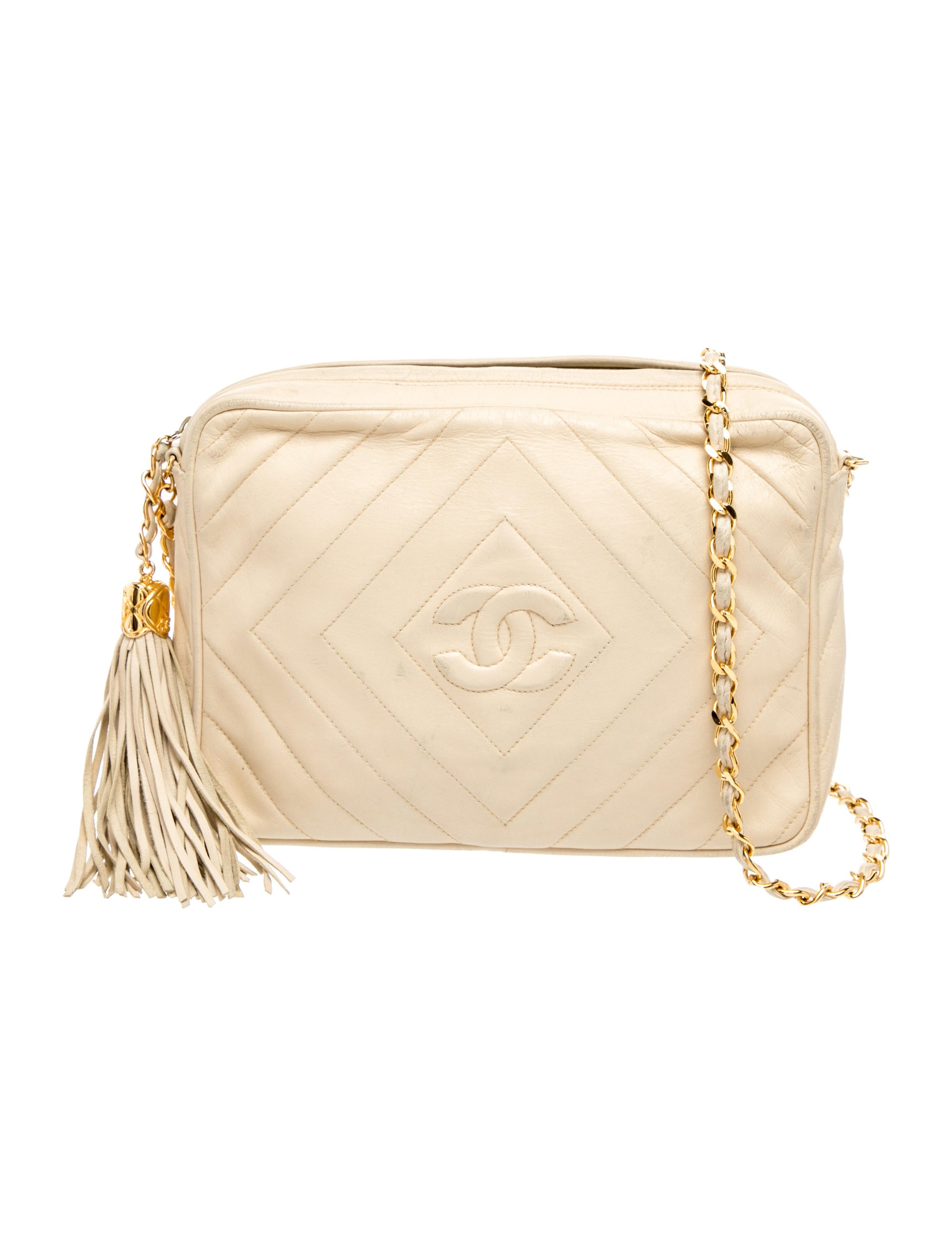 Chevron Tassel Camera Bag