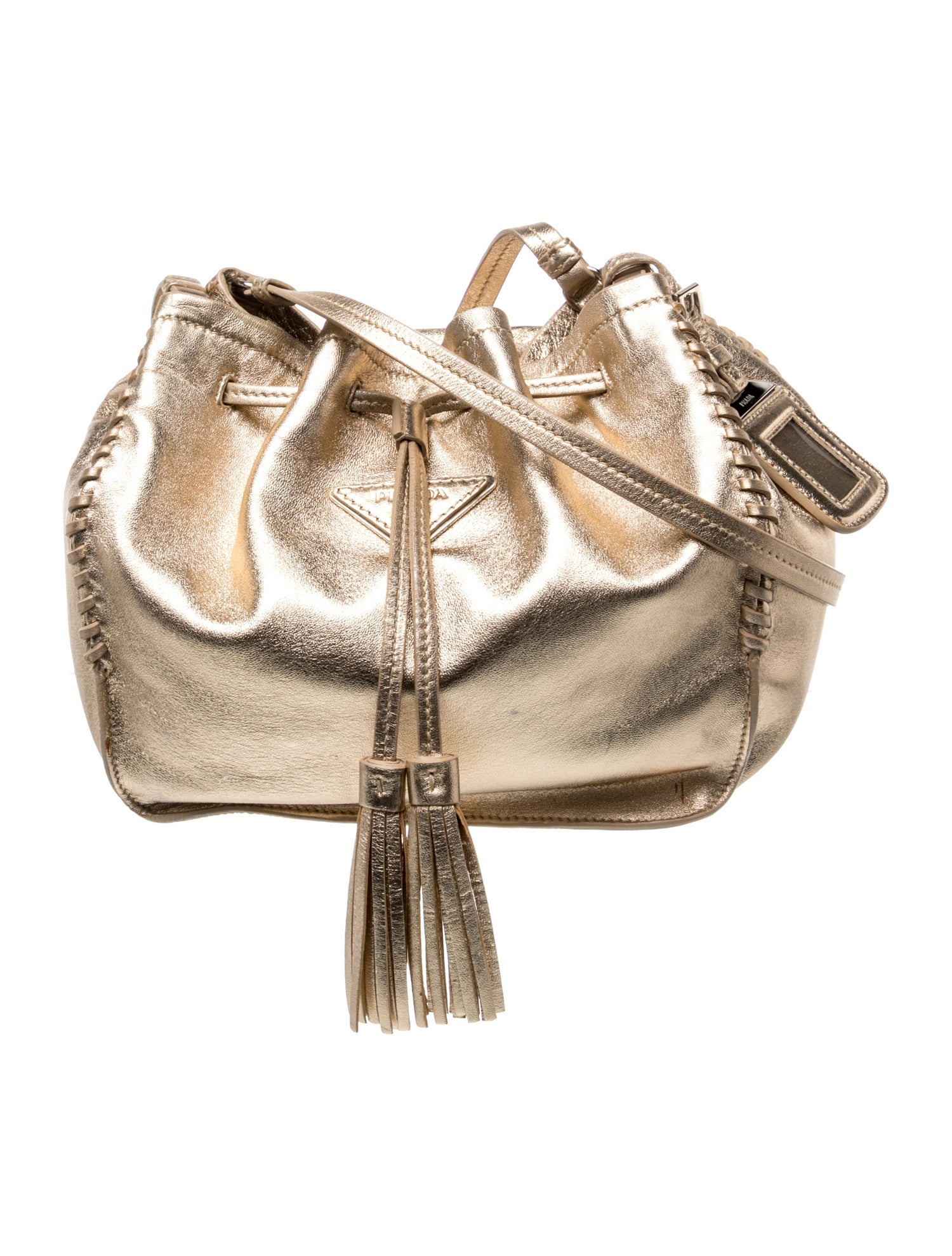 Nappa Soft Leather Bucket Bag
