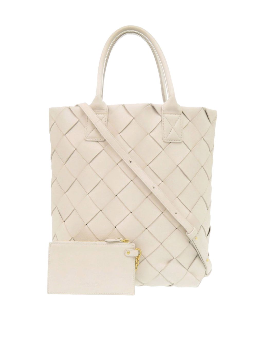 Bottega Veneta 2012-2025 Lambskin Maxi Intrecciato Cabat Tote 30 satchel