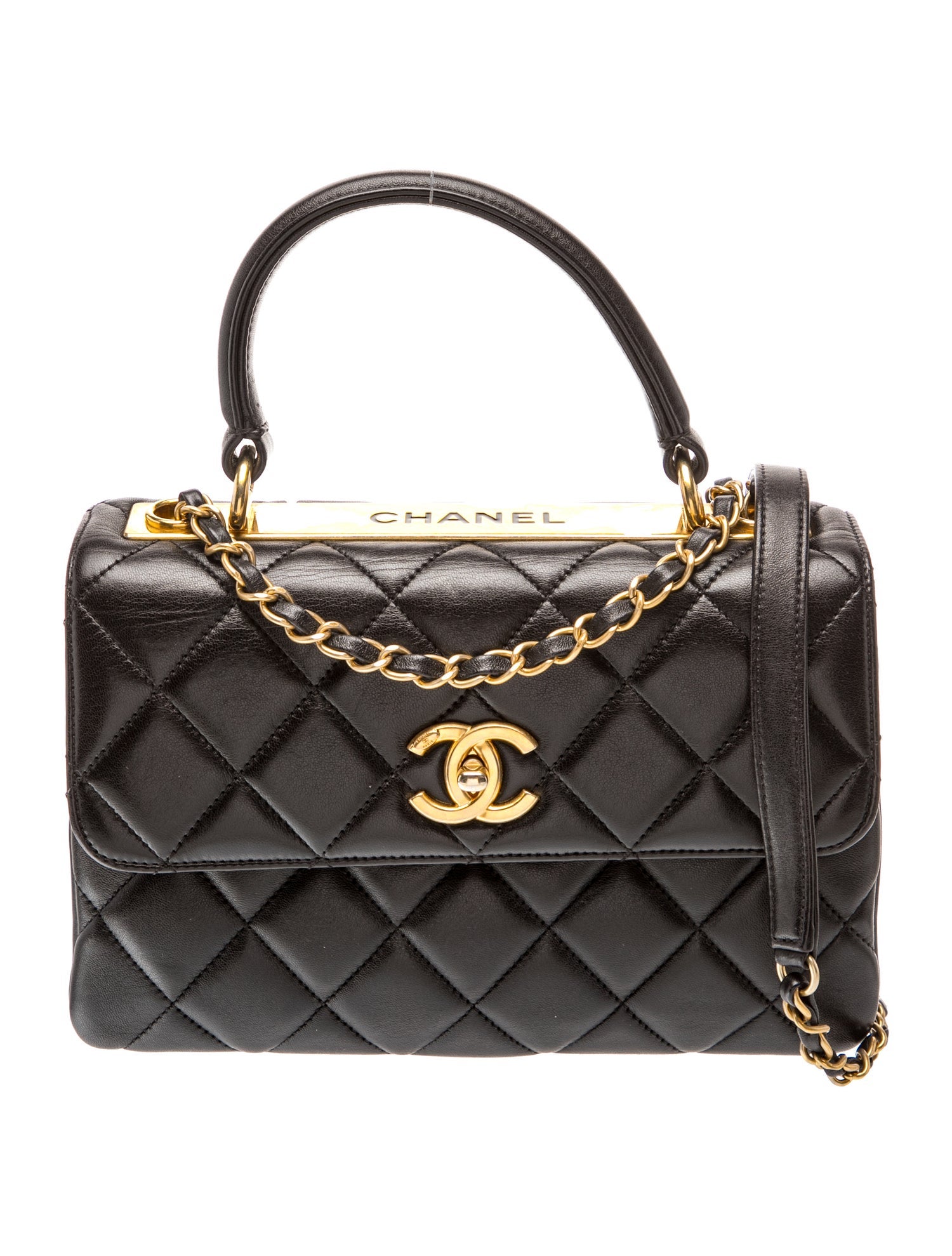 Small Trendy CC Flap Bag