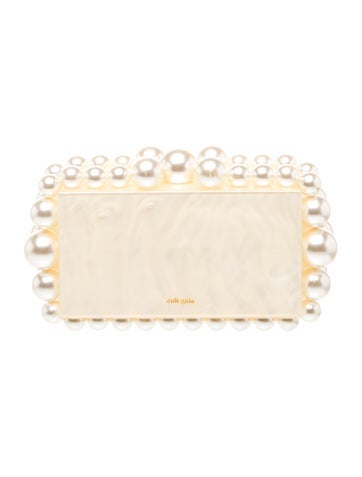 Faux Pearl Clutch