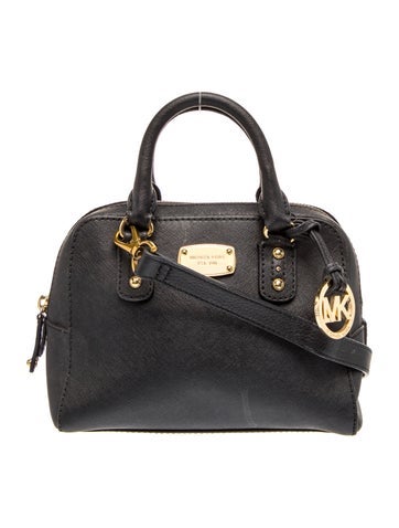 Saffiano Leather Top Handle Bag