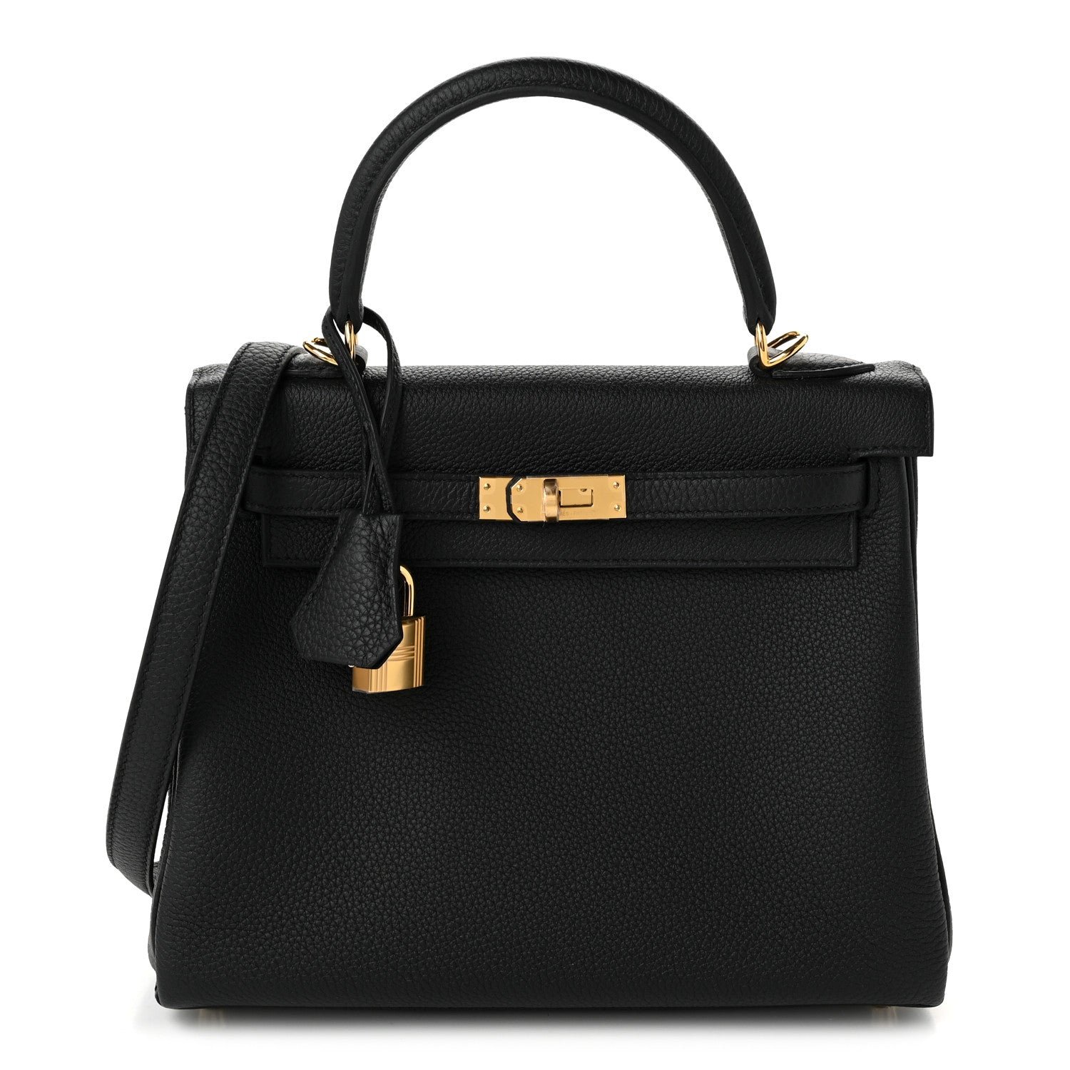 Hermes Hermes Togo Kelly Retourne 25 Black