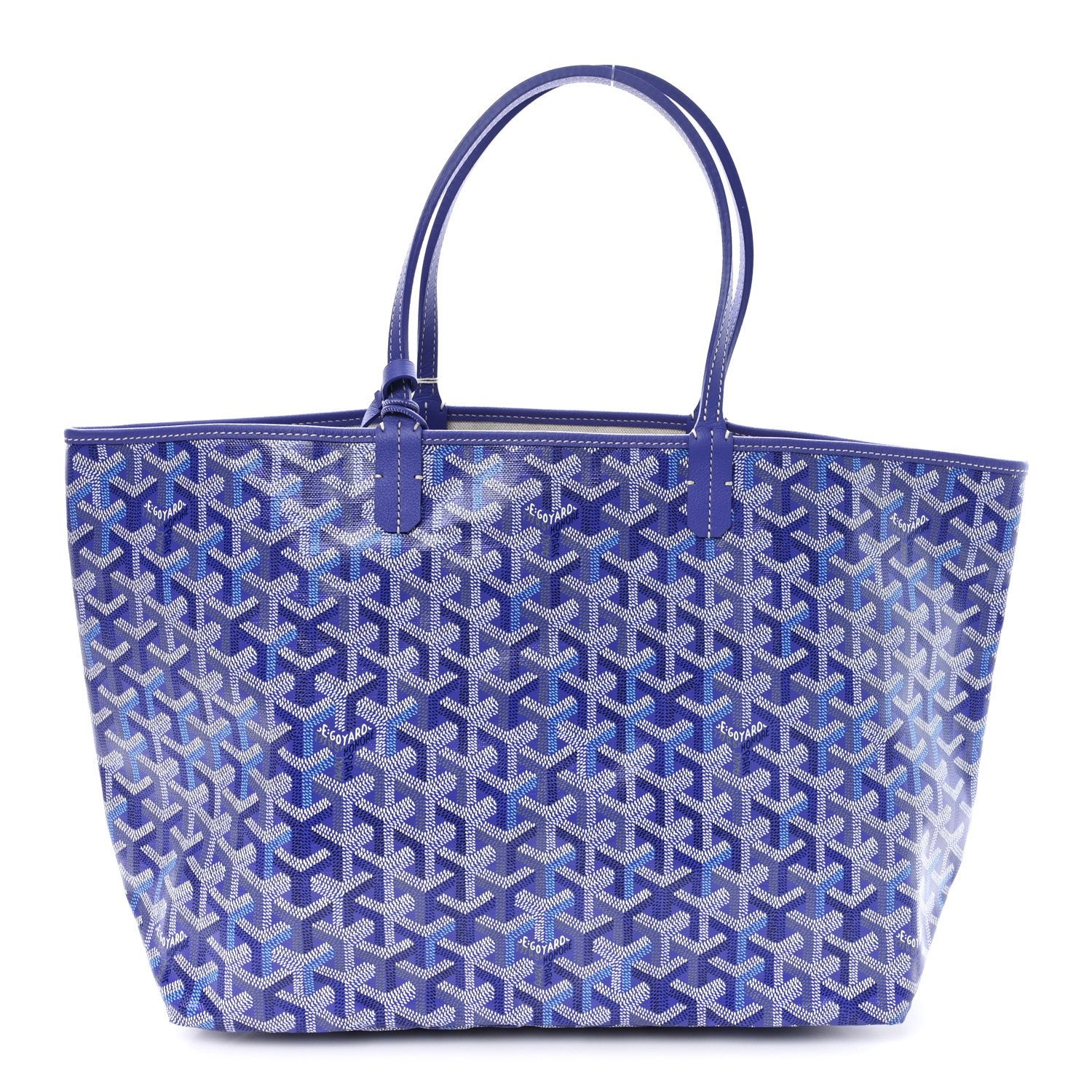 Goyard Goyardine Saint Louis PM Blueberry Purple