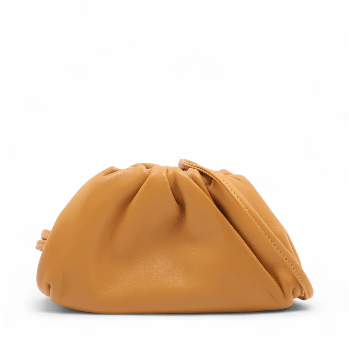 Bottega Veneta The pouch coin purse Leather Shoulder bag Beige