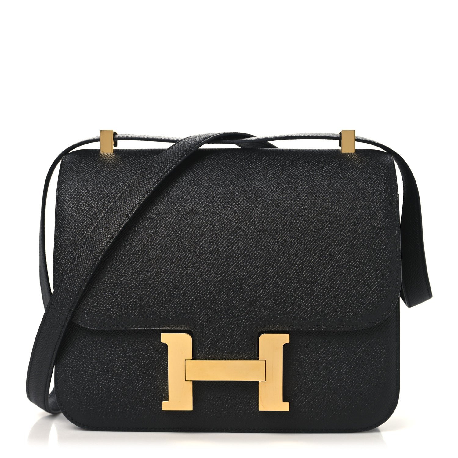 Hermes Hermes Epsom Horseshoe Constance 24 Black