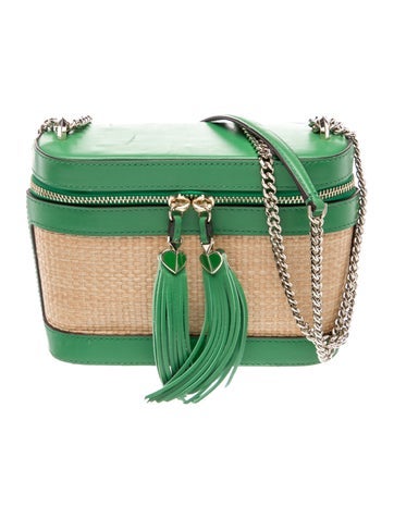 Kate Spade Straw Crossbody Bag