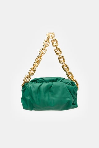 Leather The Chain Pouch Bag