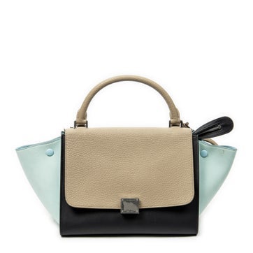 Leather Small Tricolor Trapeze