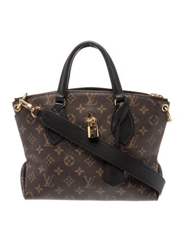 LV Monogram Flower Zipped Tote MM