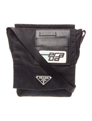 Enameled Metal Triangle Messenger Bag