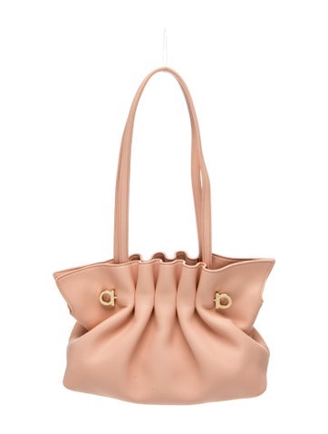 Leather Top Handle Bag