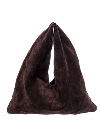 The Row Suede Small Bindle