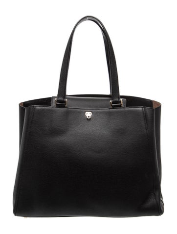 Valextra Leather Tote