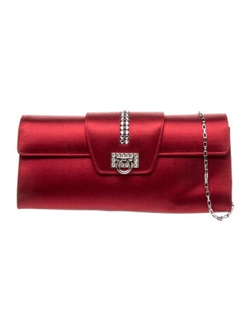 Satin Shoulder Bag