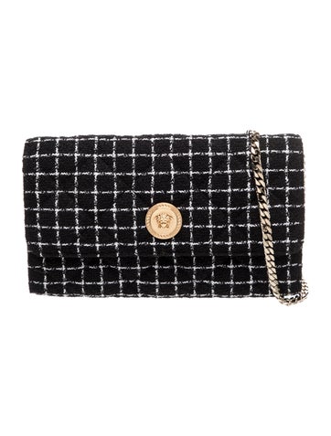 Versace Tweed Clutch