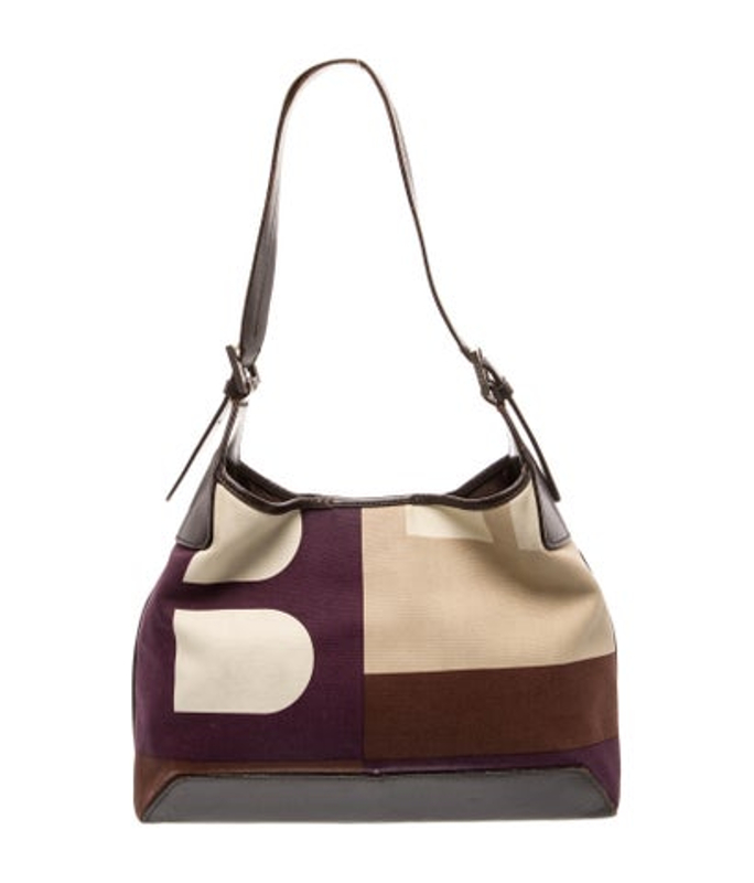 Bally Canvas Shoulder Bag