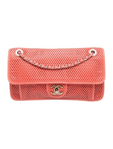 Perforated Up In The Air Flap Bag