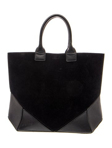 Suede Tote