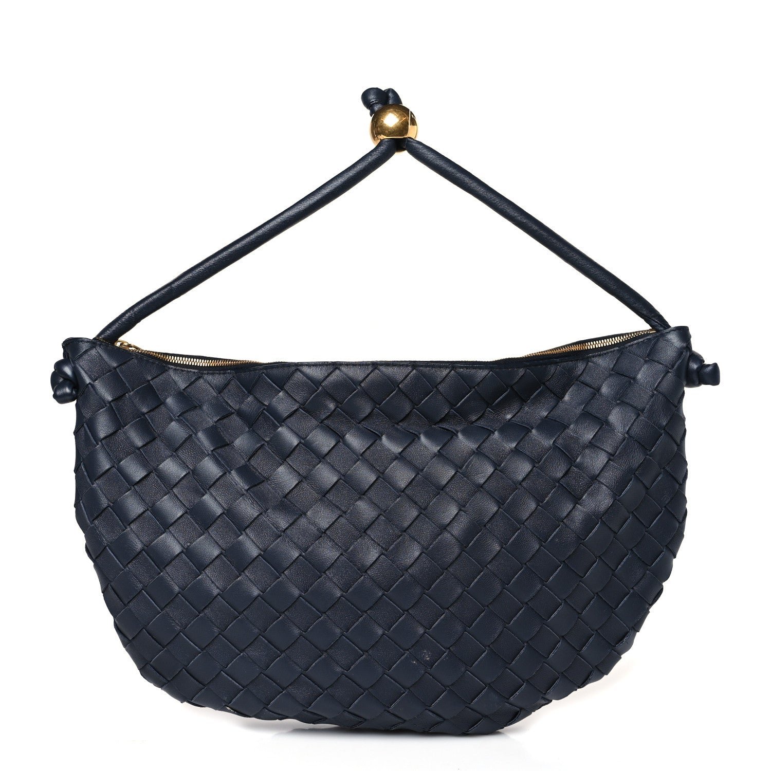 Bottega Veneta Nappa Intrecciato Small Turn Pouch Space