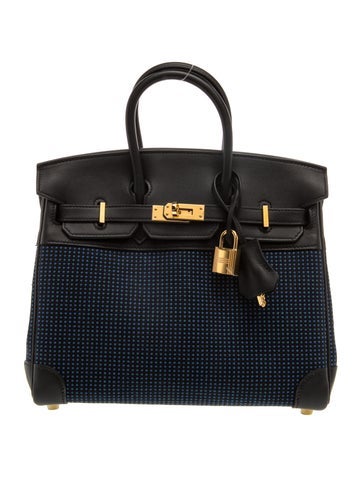 Toile Quadrille & Swift Birkin 25
