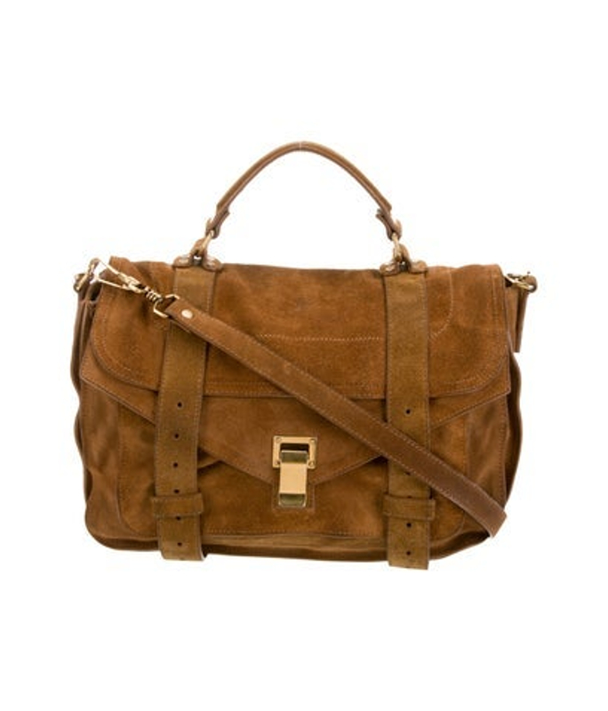 Proenza Schouler Schouler Suede Top Handle Bag