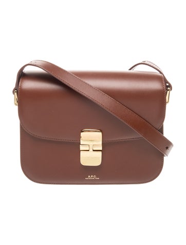 A.P.C. Leather Crossbody Bag