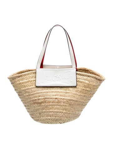 Straw Top Handle Bag