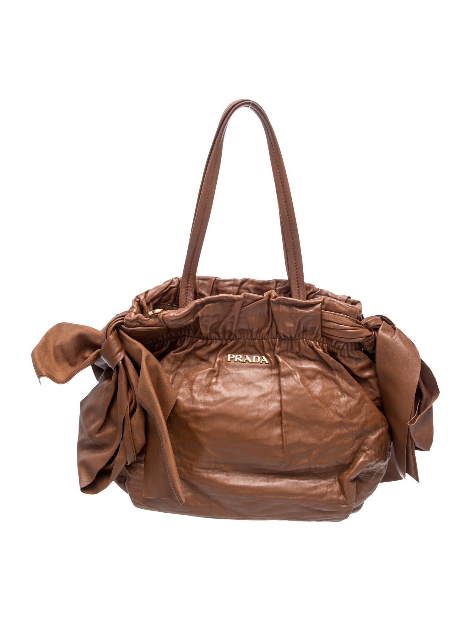 Nappa Antique Leather Antique Bow