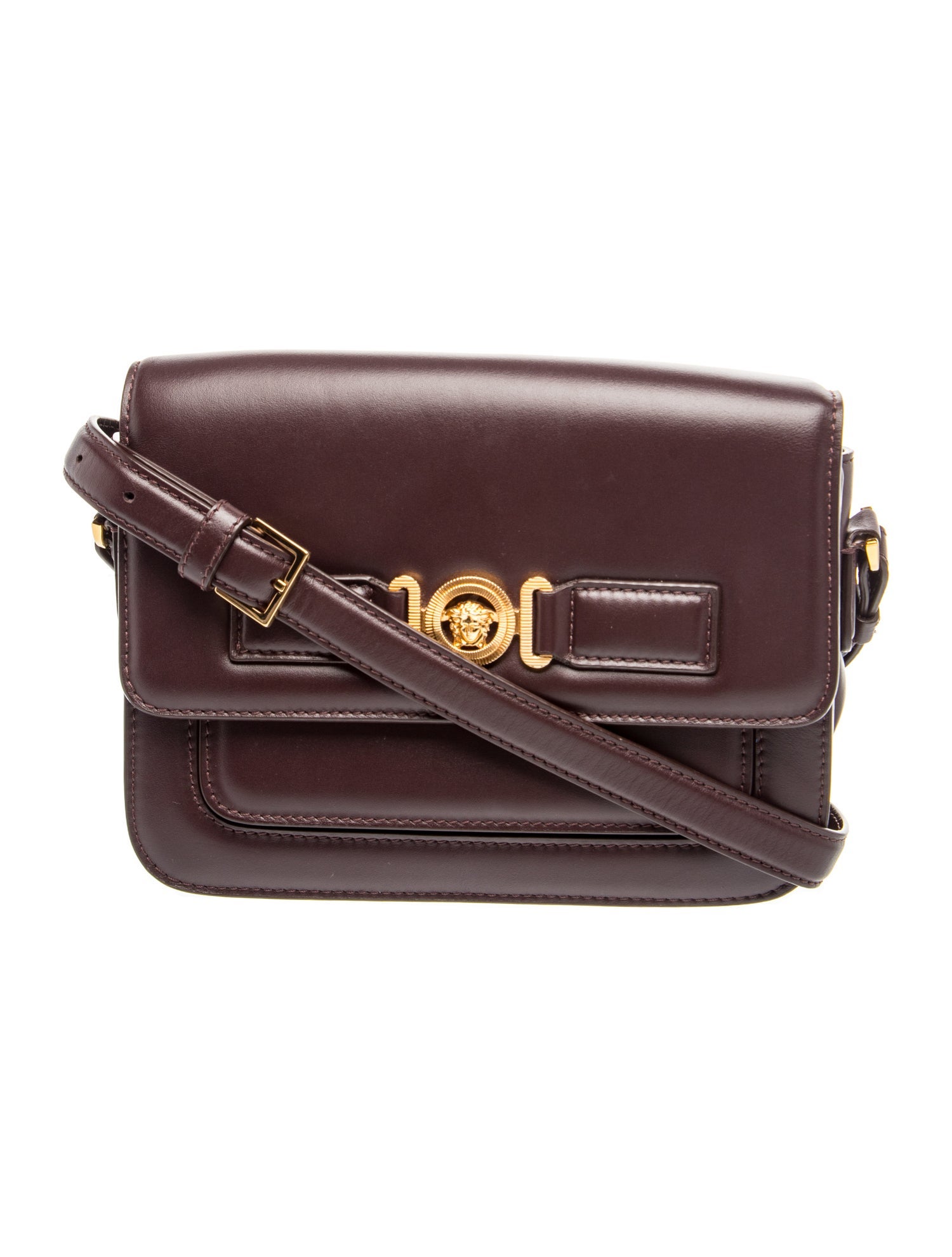 Versace Leather Crossbody Bag