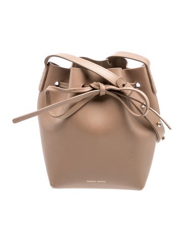 Leather Bucket Bag