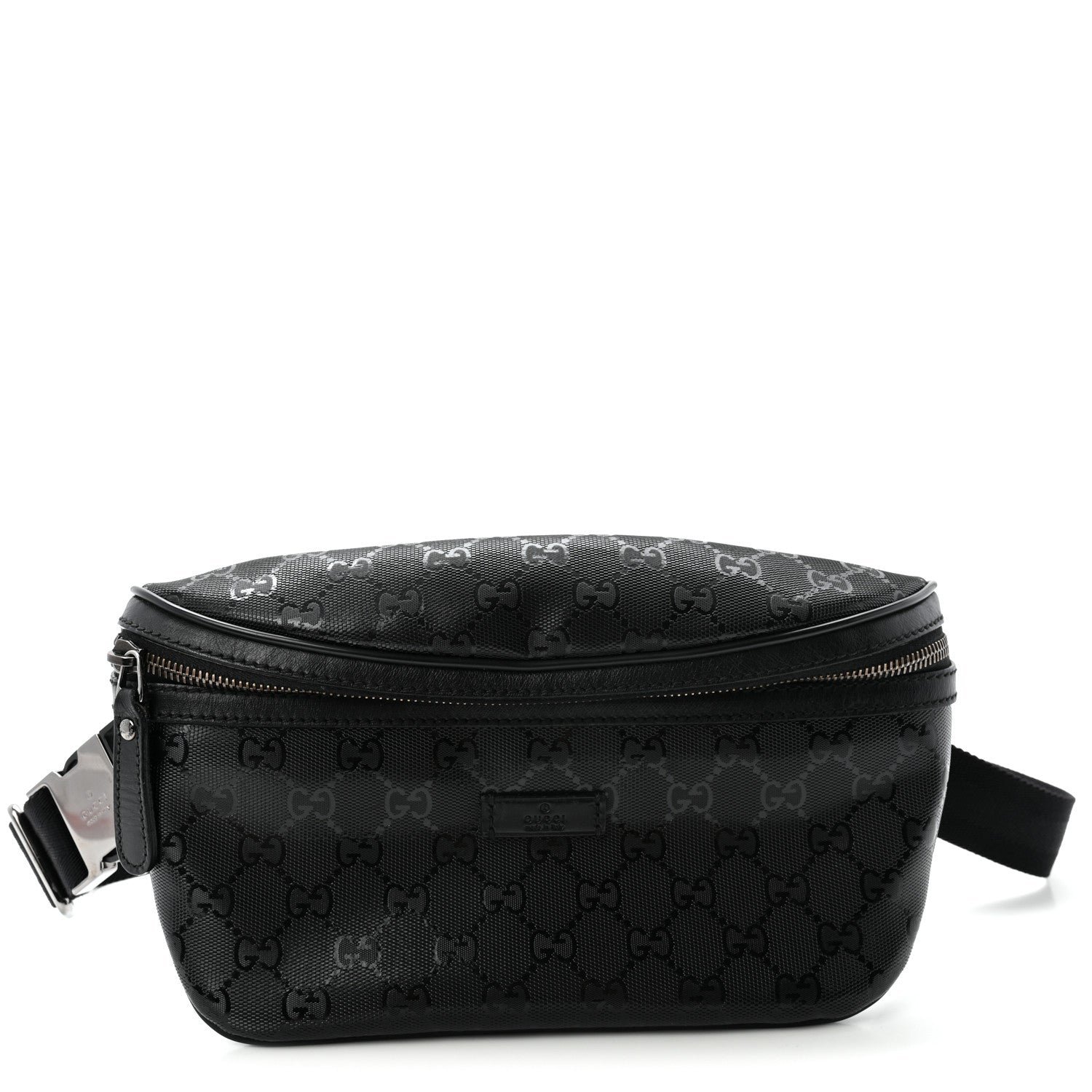 Gucci Imprime Monogram Belt Bag Black