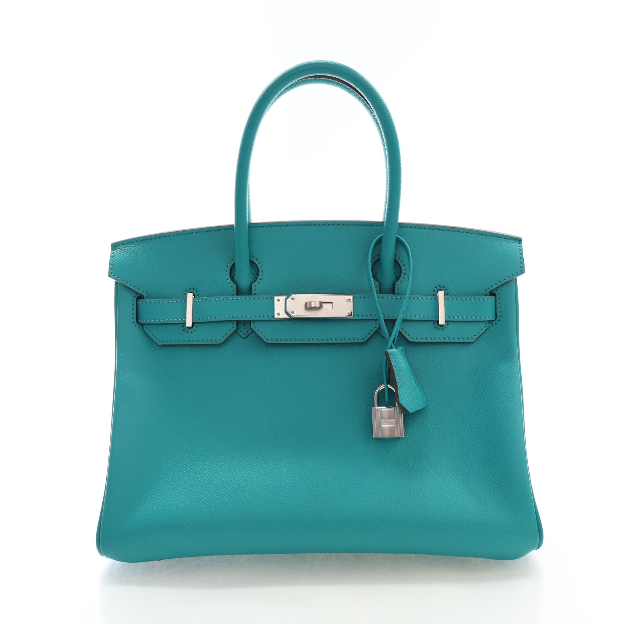 Hermes Blue Paon Epsom Birkin 30